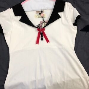 Kitten D'Amor Sailor Top and Swing Shorts Set